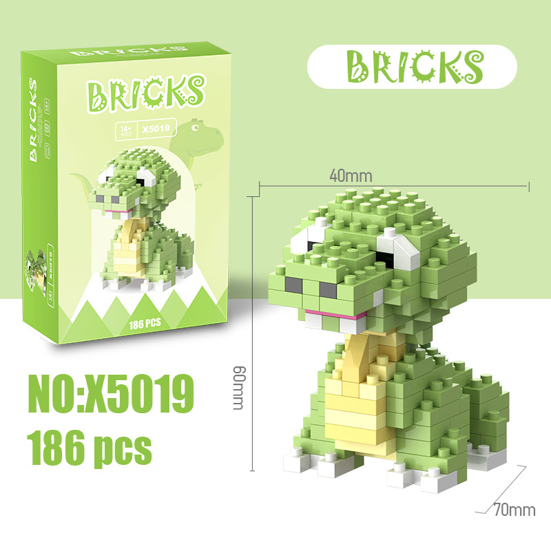 Animation IP micropartículas bloques de construcción rompecabezas piezas de regalo de juguetes DIY bloques de construcción mayoristas nacionales