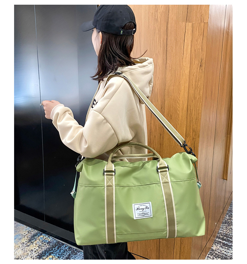 Unisex Basic Classic Style Solid Color Oxford Cloth Travel Bags display picture 16