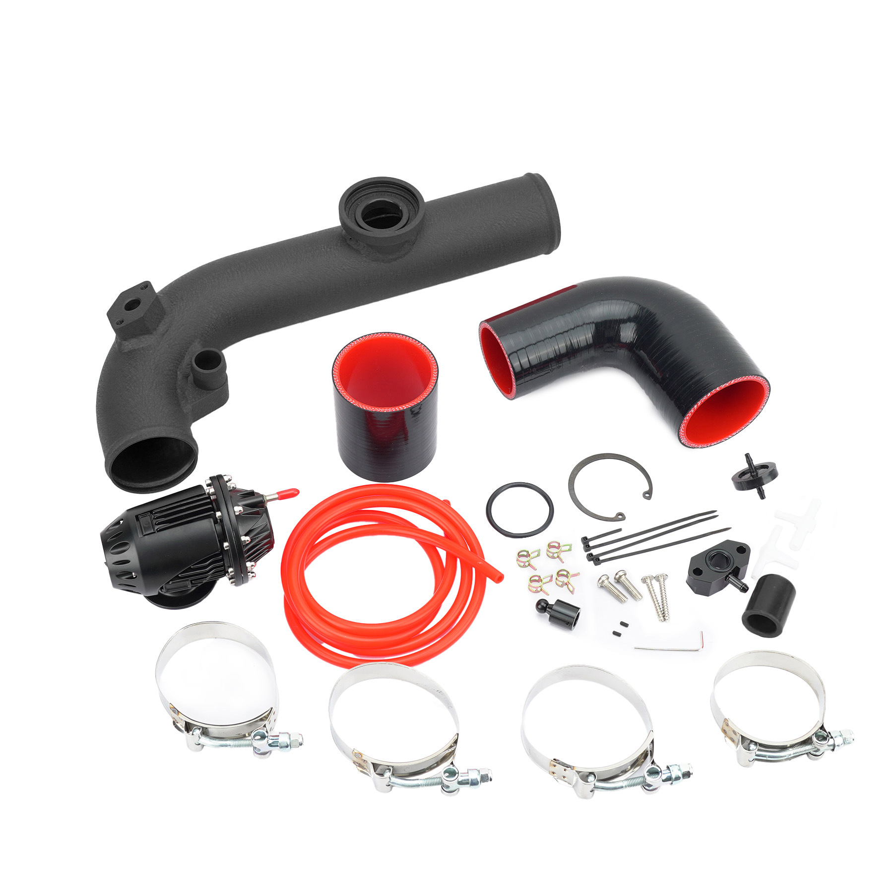 Car Volkswagen Turbocharger Pipe with Pressure Relief Valve Bov Kit Suitable for Volkswagen Golf Ea211 Engine