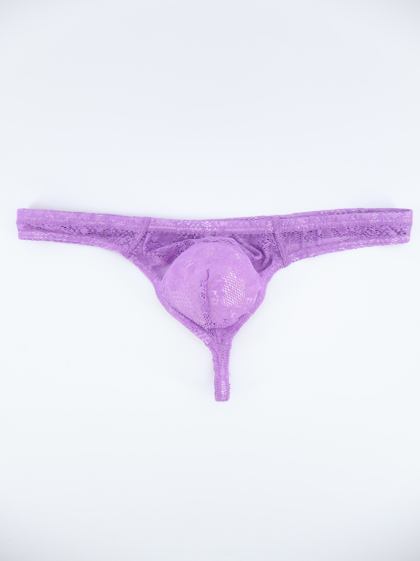 Vyrų nėriniuoti stringai seksualūs permatomi apatiniai_voghion.com