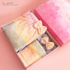 Coral Female sex towel Bath towel Hairdo hat Gift box packaging Three pure cotton business affairs welfare gift suit logo