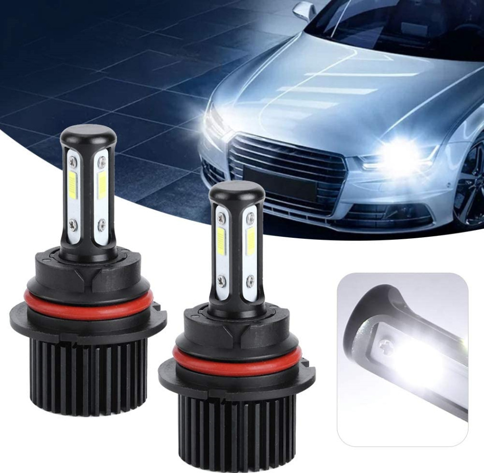 Transfronterizo suministro de automóviles led faro 9004 / 9007 faro CSP chip 3 iluminación de cara