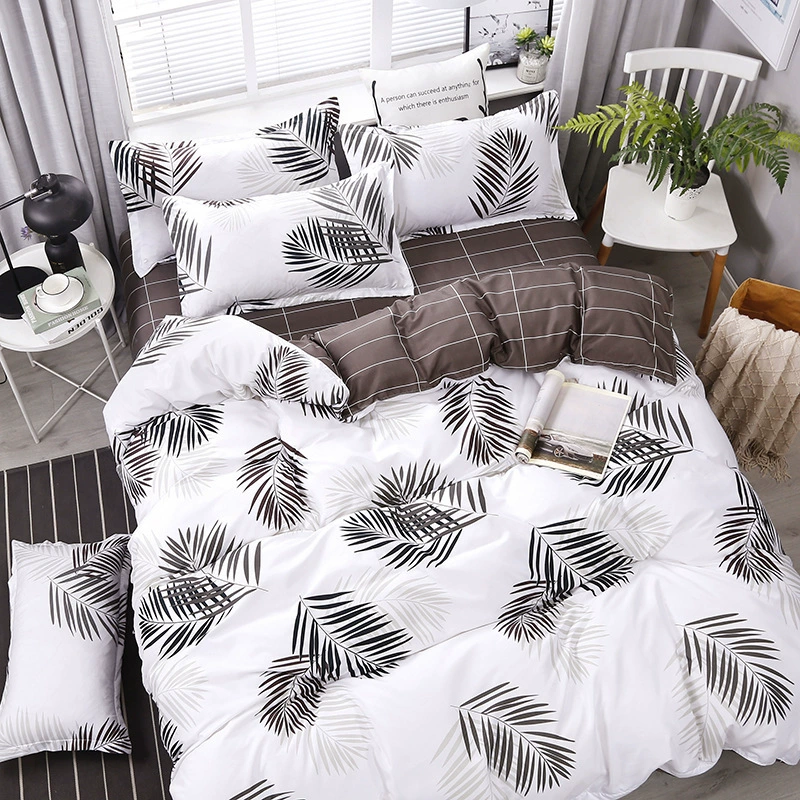 Duvet Cover Bedding Set, 4-piece Winter Bedspread Set, Multiple Patterns, Various Sizes
