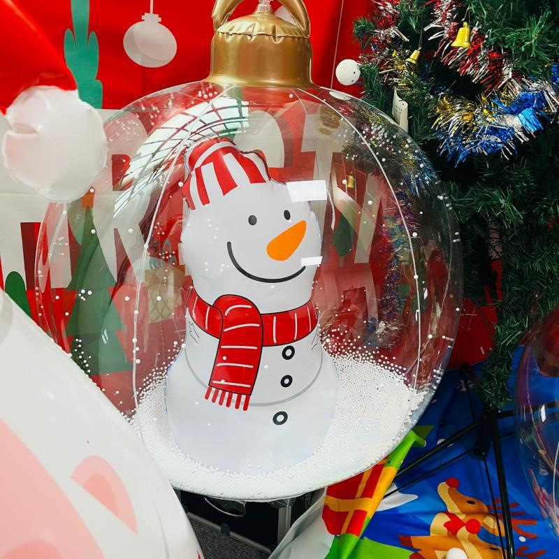 スポット PVC インフレータブルクリスマスボールクリスマス中庭装飾ボールクリスマスパーティーシーンレイアウトボールおもちゃボール|undefined