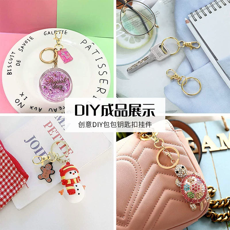Ключодержатель, золотые аксессуары, (Физические), DIY