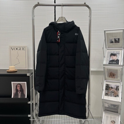 Hailihan 333 winter mid-length down jacket for men and women, thickened over-the-knee warm coat, windproof jacket for couples Hailihan 333 winter mid-length down jacket for men and women, thickened over-the-knee warm coat, windproof jacket for couples