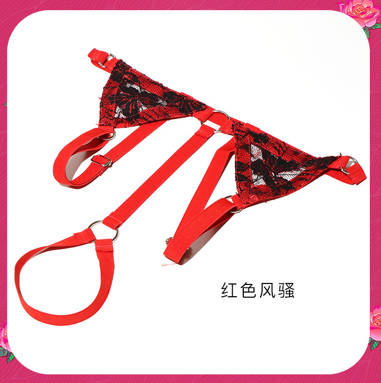 PU Leather Bondage Backhand Handcuffs and Neck Collar Set for Couples — detail image 9