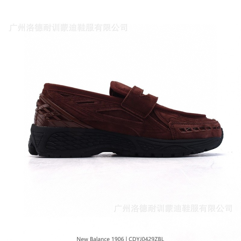 工厂直销跨境纯原NB1906男女情侣时尚复古运动套脚经典休闲老爹鞋|undefined
