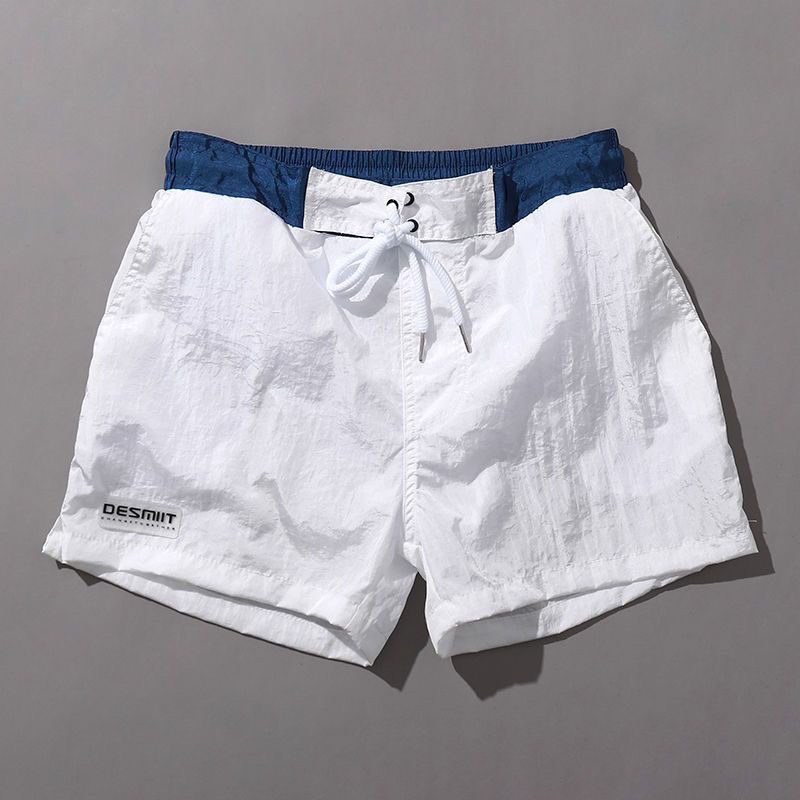 Men's Quick-Dry Thin Beach Shorts, Swim Shorts, Loose Casual Hot Spring Swim Trunks