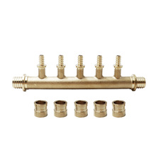 辐射毛细管滑紧件地暖管专用接头1020大流量黄铜滑紧管件安装工具