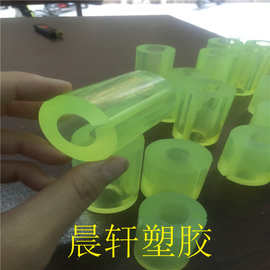 优力胶板加工pu空心棒弹力牛筋棒实心棒聚氨酯冲床减震垫片定制