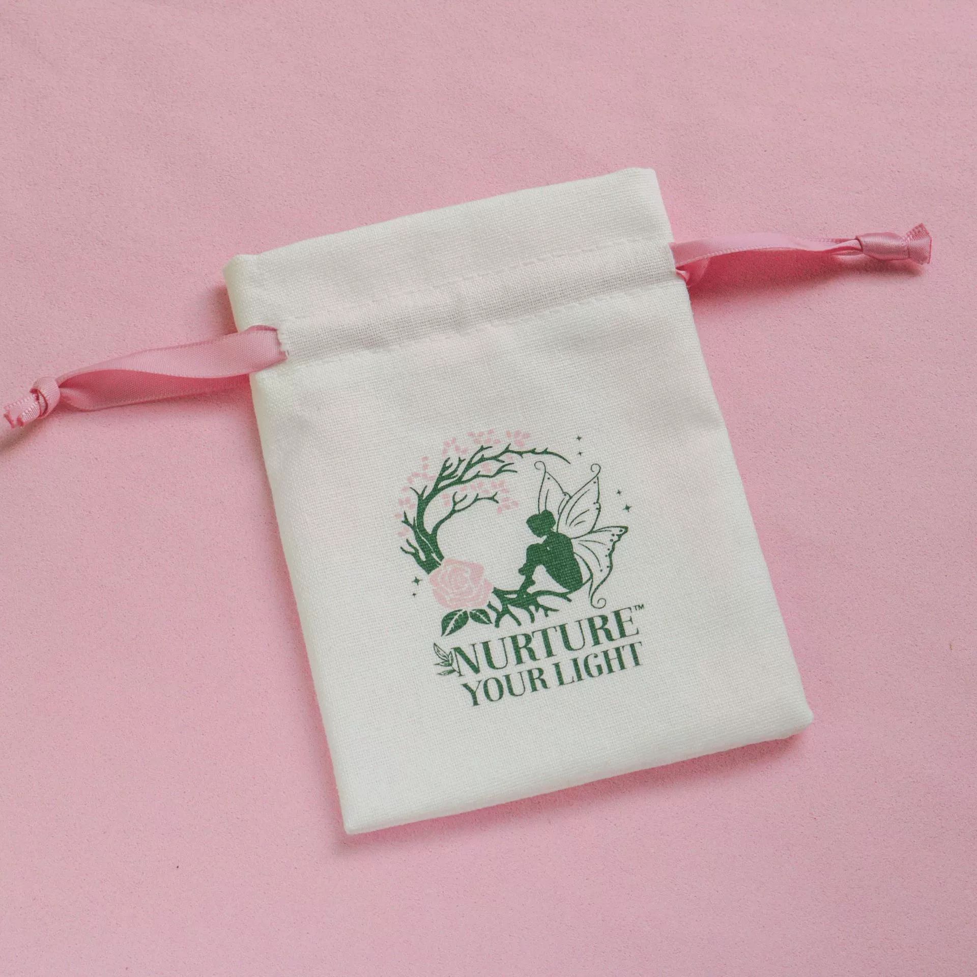 厂家直销可印logo 饰品包装棉麻布抽绳袋 棉麻束口袋 量大优惠