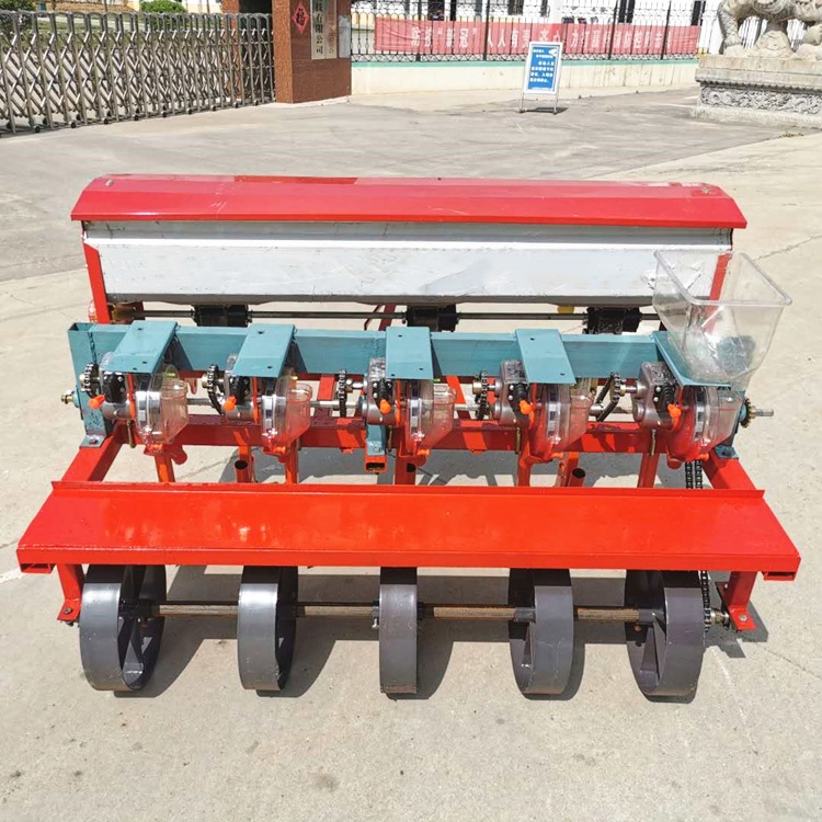4行大豆播种机可定制玉米精播机四轮车配套点播机