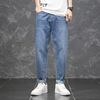 Spring new pattern men's wear Jeans solar system Easy Elastic force Jeans Straight trousers 6001