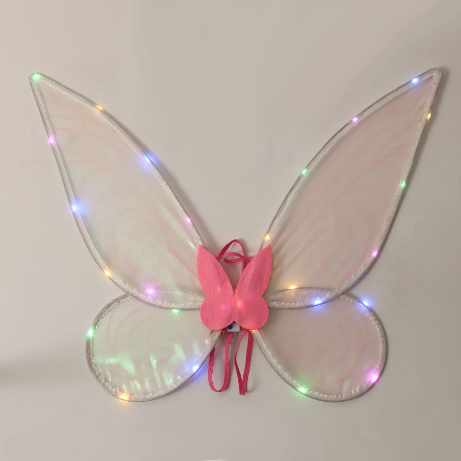 Amazon crossover niños adultos decoración con alas de luz Halloween adultos niños espalda con alas de luz intermitente