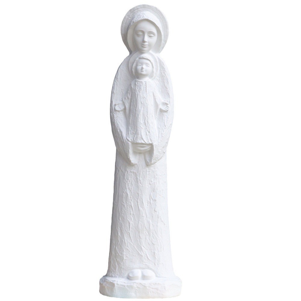 Versión coreana de la Virgen abrazando a un niño 60 * 17 * 15