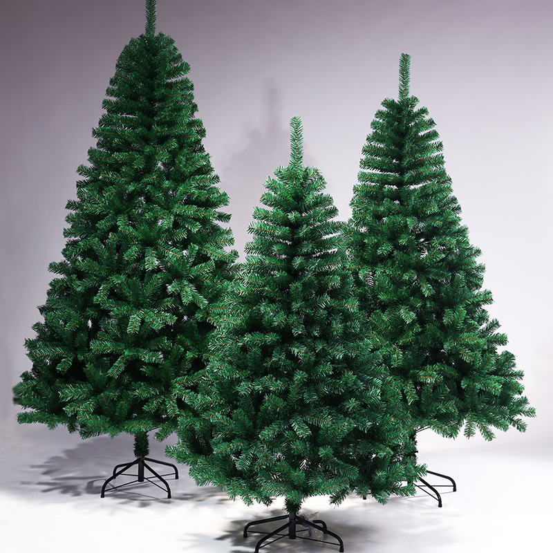 Árbol de Navidad de PVC criptografado hotelero super decoración de Navidad artificial árbol de Navidad de PVC criptografado transfronterizo