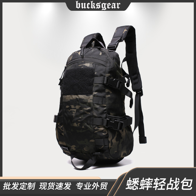 Wolf Commander Outdoor Backpack Tactical Backpack Cricket 500D Nylon Scratch-resistant Wear-resistant Water-repellent Portable Lightweight Combat