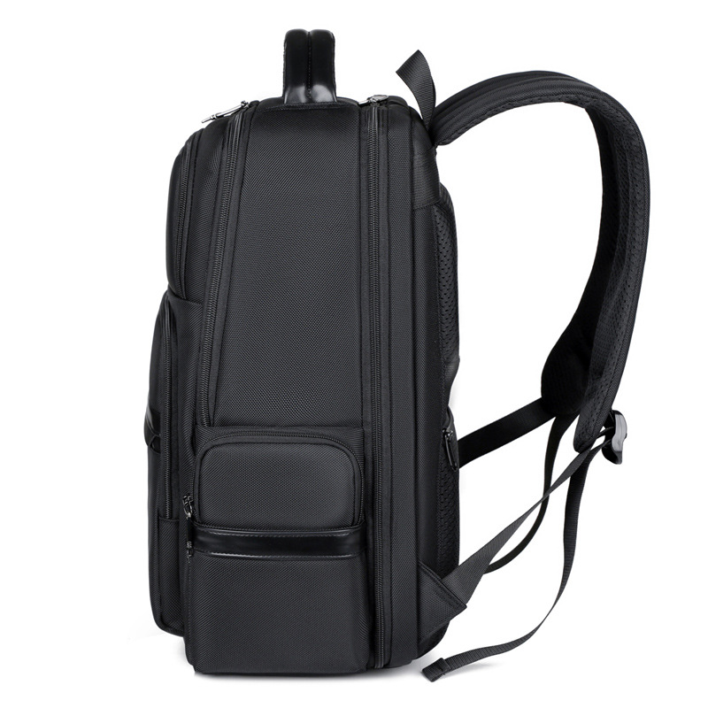Commuter Backpack Nylon Laptop Bag Large Capacity Waterproof Men_voghion.com
