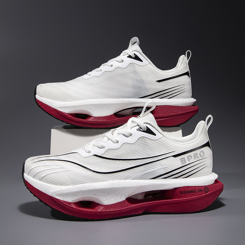 Red Rabbit 8pro zapatos de corrida de placa de carbono para niños ligeros transpirables niños examen físico profesional zapatos de corrida de niños mayores red única