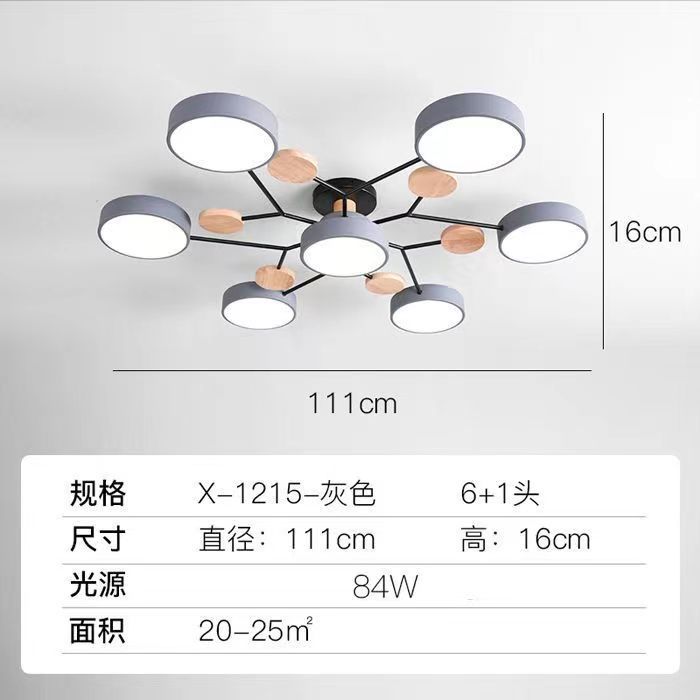 Led爆型北欧照明器具天井灯客間灯現代シンプルな新型部屋寝室灯書物灯灯灯灯灯|undefined