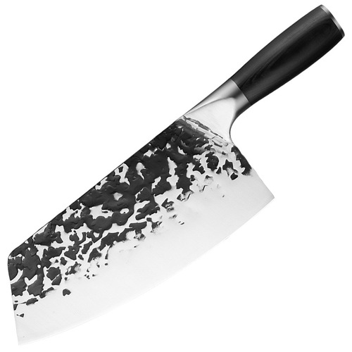 手工锻打女士菜刀家用锋利切片刀厨房轻便超快不锈钢切肉片刀具