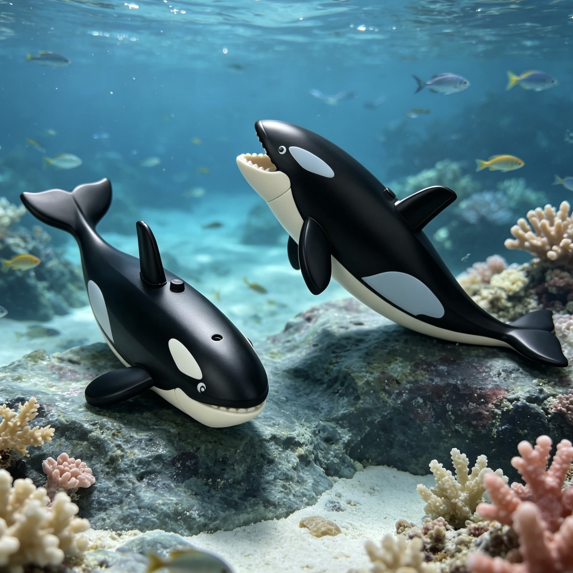Moc Small Particle Building Blocks Orca Marine Animal Arctic Exploration