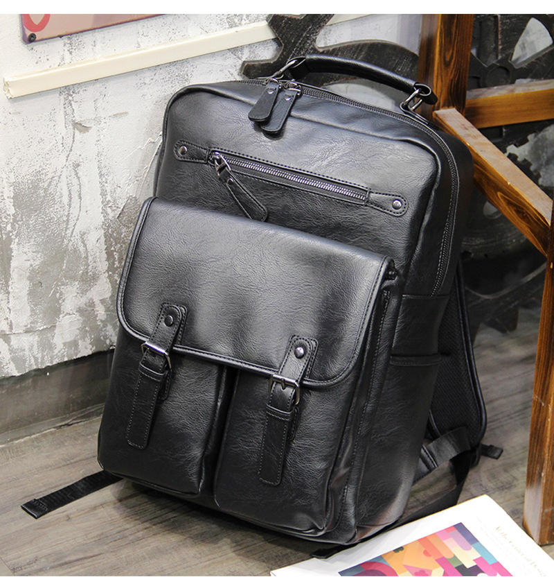 Moderna muška torba za računalo velikog kapaciteta za slobodno vrijeme, ruksak za studentska poslovna putovanja, trendi brend_voghion.com