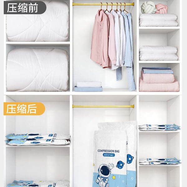 Vacuum storage system for home use