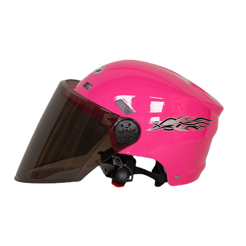 Casco de coche eléctrico exclusivo transfronterizo casco de seguridad de coche eléctrico Four Seasons universal verano mujeres hombres fábrica al por mayor