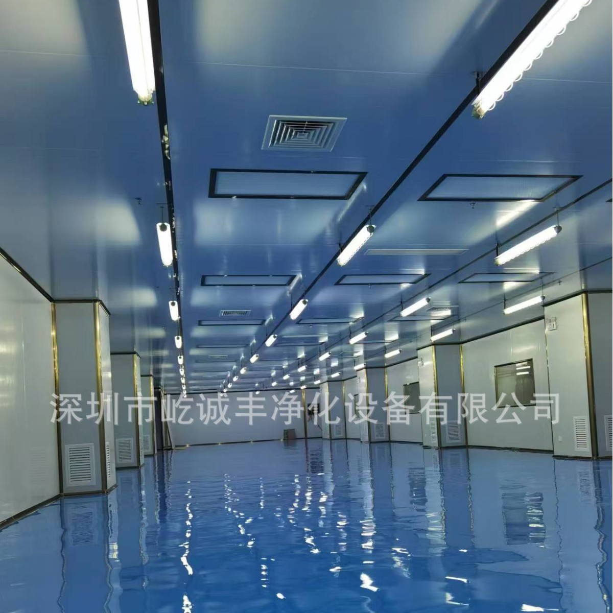 精密电子厂净化工程口罩厂十万级无尘车间装修工程洁净工程施工