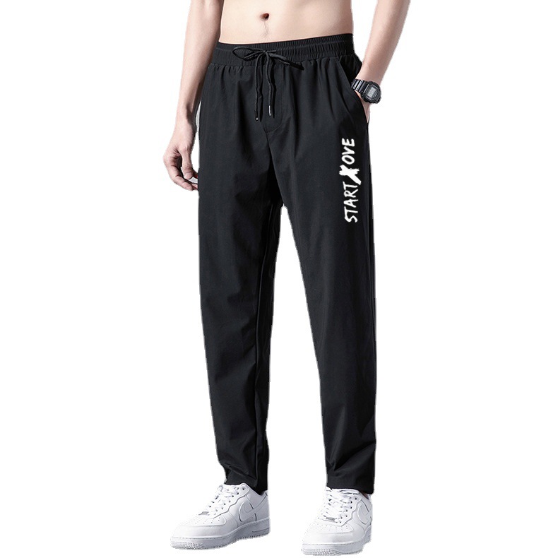 Camisa menos ropa Pantalones rectos de verano de los hombres delgada Comercio exterior nuevo estilo coreano suelta más tamaño deportes pantalones Casuales