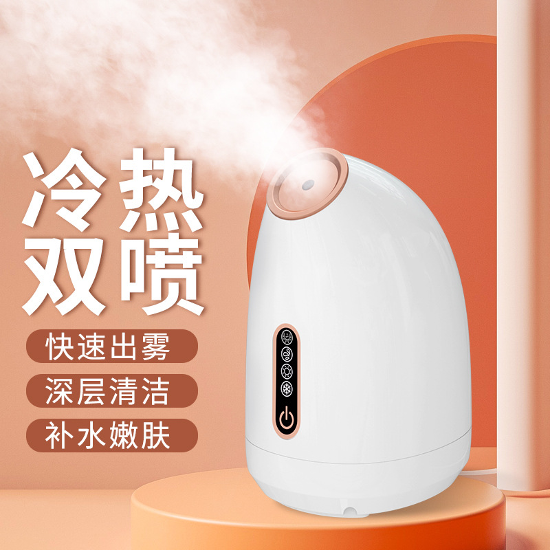 Hot and Cold Dual-Mode Facial Steamer, Nano Hydration Mist Sprayer for Face and Facial Use&mdash;Home Use Steam Machine, Facial Steamer Specifically Designed for Beauty Salons