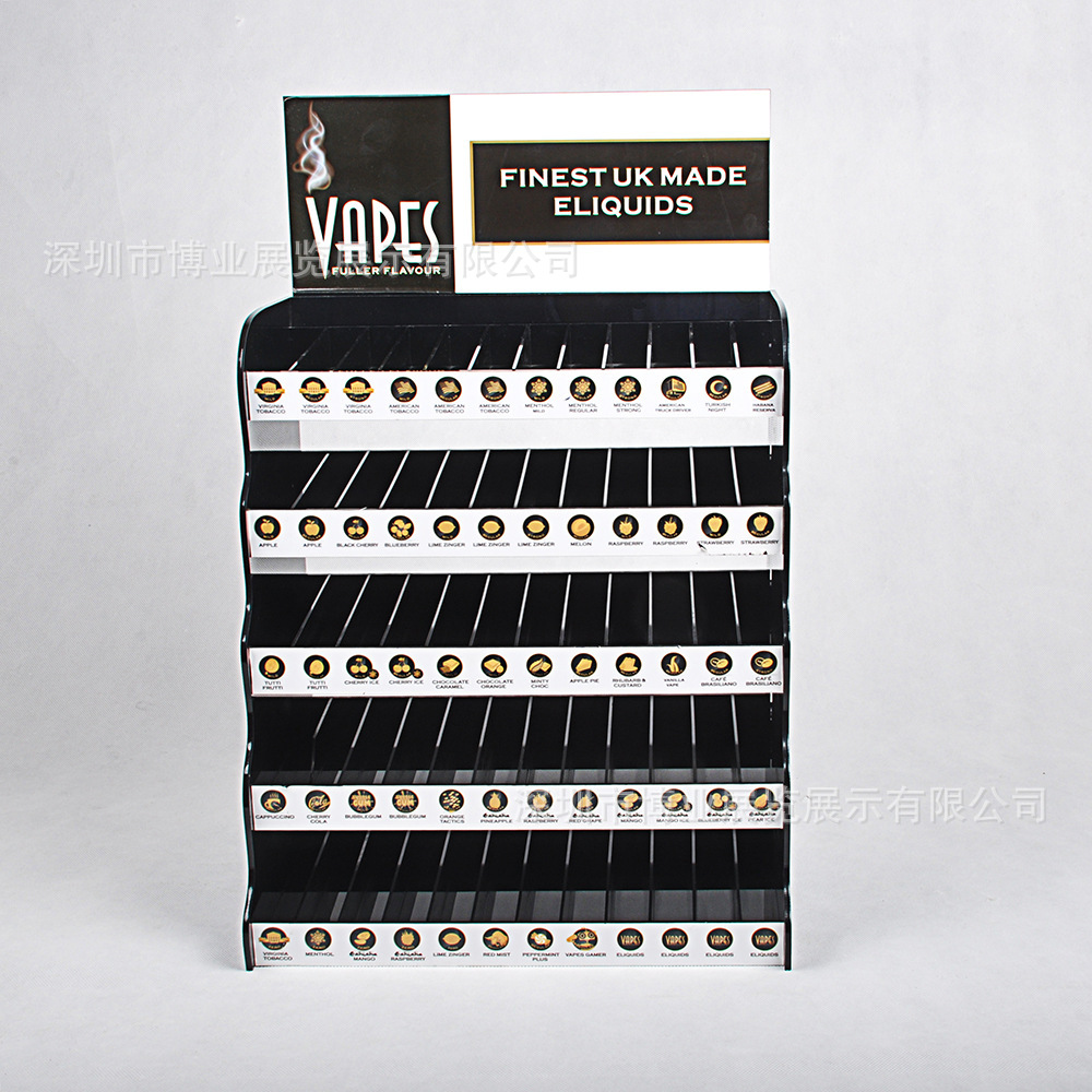 彩妆陈列架工厂直供亚克力口红唇彩桌面陈列展示盒台面商品展示架