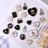 Resin with accessories, hair accessory from pearl, hairgrip, handmade