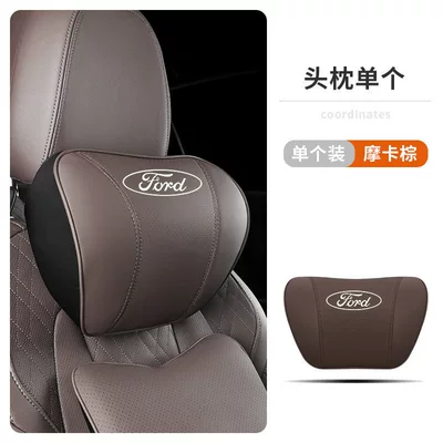 Suitable for Ford Headrest Headrest - headrest-mocha-brown-single-pack
