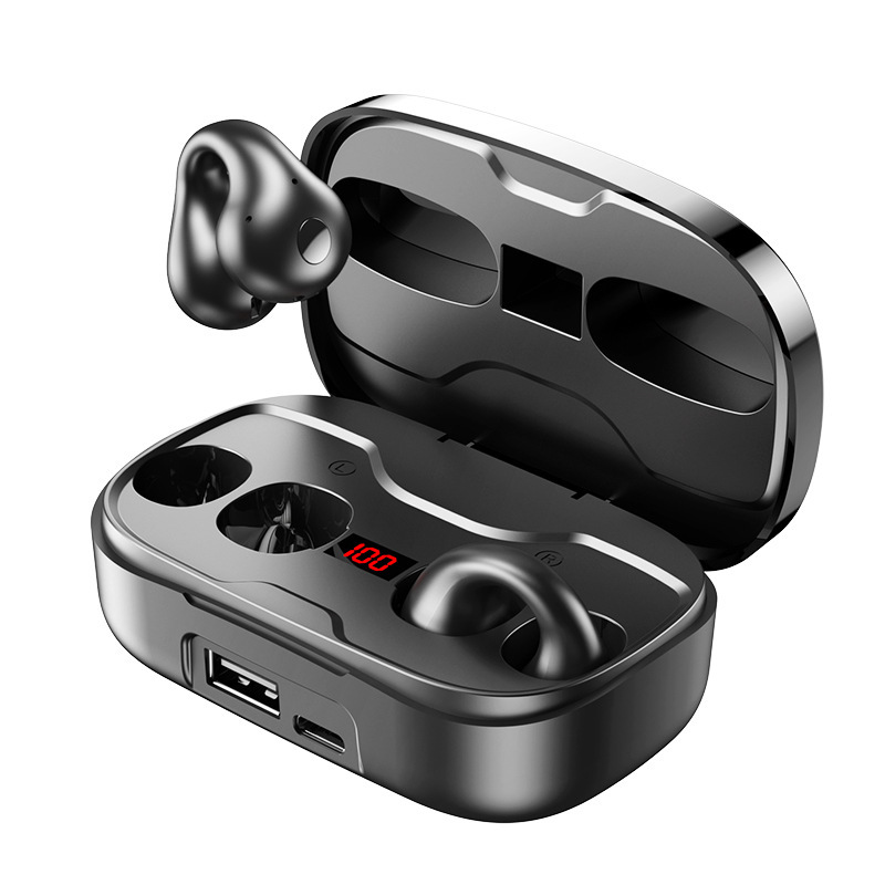 OWS-HT02 新しいワイヤレススポーツ Bluetooth ヘッドセットイヤークリップオン音楽ゲームクロスボーダープライベートモデル工場卸売|undefined