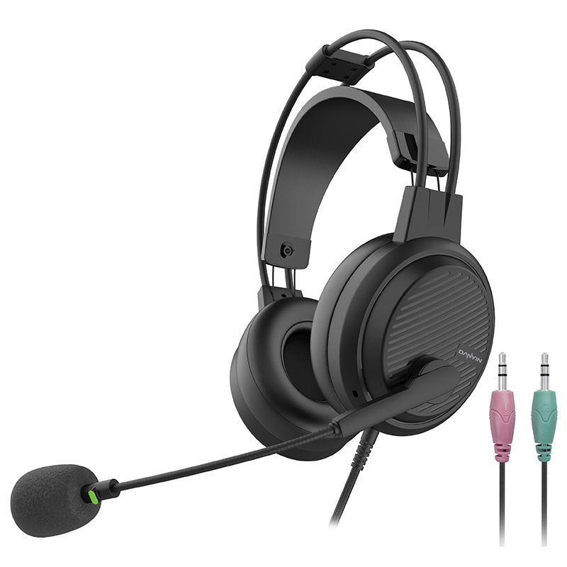 Venta caliente transfronteriza auriculares examen de ingreso a la universidad computadora de escritorio juegos de deportes electrónicos auriculares con cable USB en stock