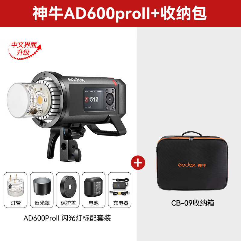Godox AD600proII +CB09 보관 가방
