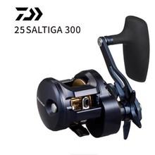 DAIWA达亿瓦 25新款SALTIGA 300海钓两轴轮近海铁板钓船钓轮青物