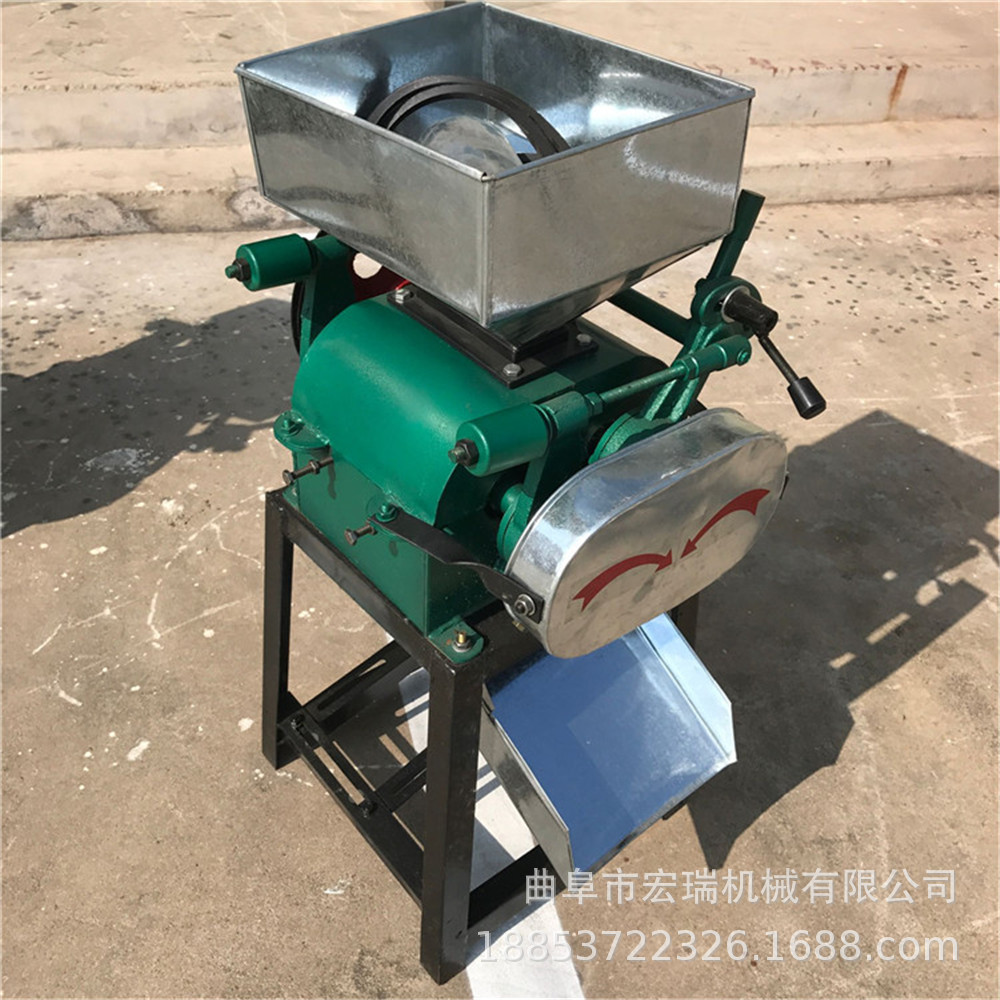 宿迁油坊菜籽花生大豆破碎机 颗粒均匀花生破瓣机 玉米4瓣机器