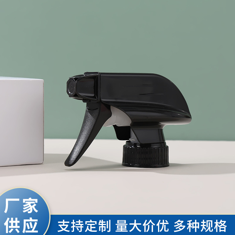 厂家批发手扣式方枪 园林浇花清洁剂喷雾头 日化包装塑料简易喷头