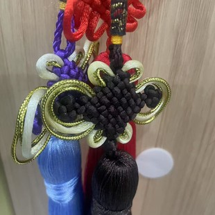 in stock wholesale Chinese style short tassel hanging garment accessories luggage tassel hanging rayon tassel bookmark tassel