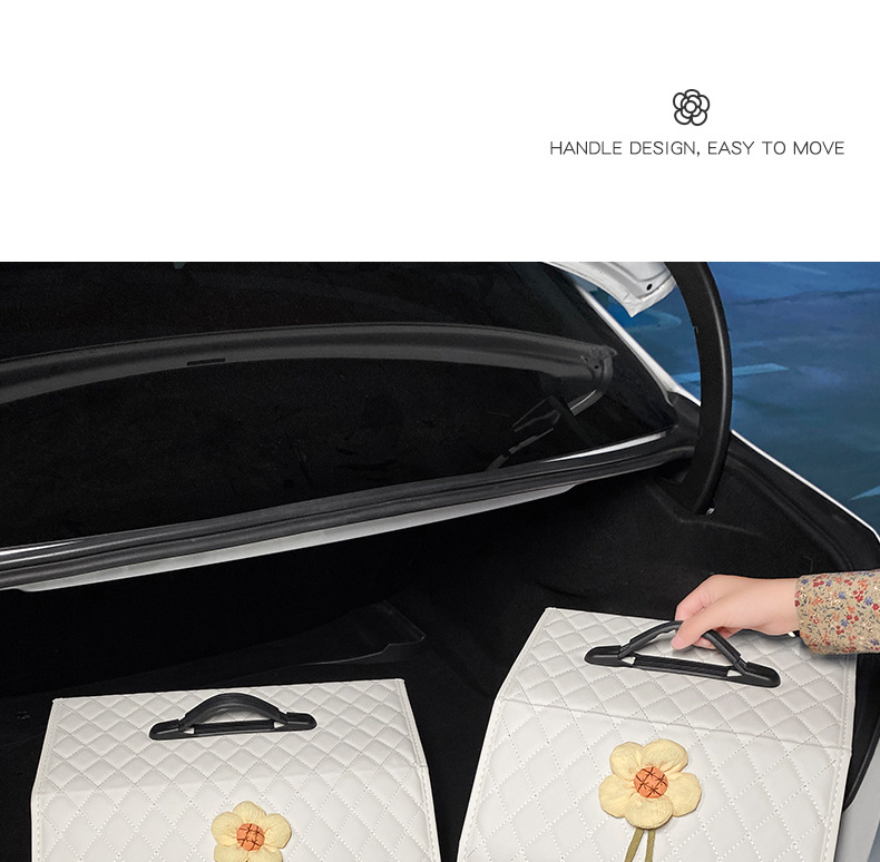 Car trunk storage box multi-functional Internet celebrity small car supplies practical Complete Collection car trunk storage box for women