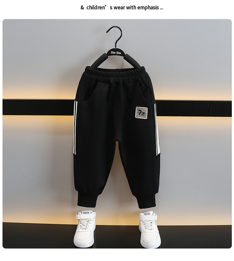 Drenge 72 2024 Forår Efterår Ny Smuk Trendy Cool todelt sæt til mellem og små elegant børnetøj_voghion.com