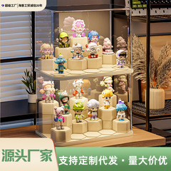 ブラインドボックス手作り収納ボックスアクリル特大容量バブルマット展示ボックスレゴブロック防塵展示キャビネット