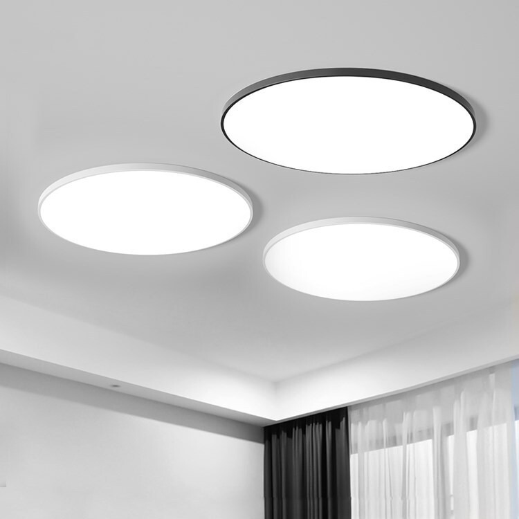 Led three-proof ceiling lamp ultra-thin round waterproof bathroom balcony bedroom lamp kitchen lamp corridor lamp