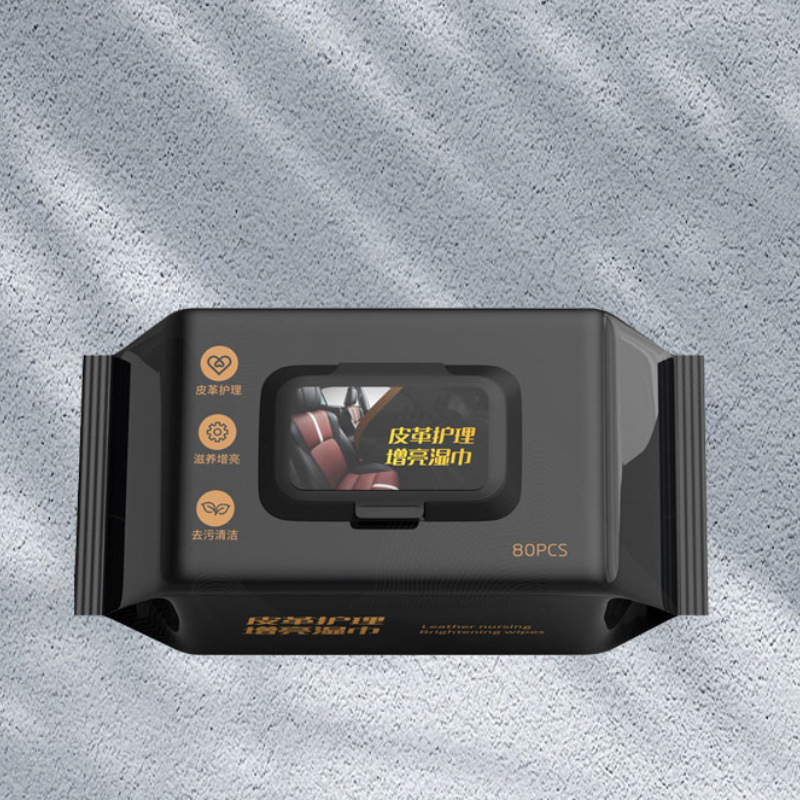 가죽 관리 물티슈-80 개
