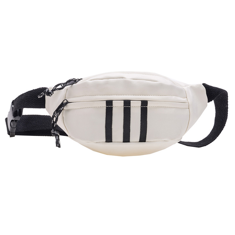 Bolsillos deportivos de ocio para niños Bolso de mensajero para niños a rayas de estilo occidental Bolso de pecho para niños y niñas de moda coreana
