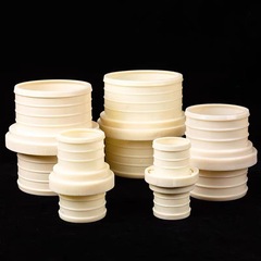 1-12 inch agricultural coated white water hose fire pipe quick coupling ABS plastic water pipe fittings micro spray belt connector